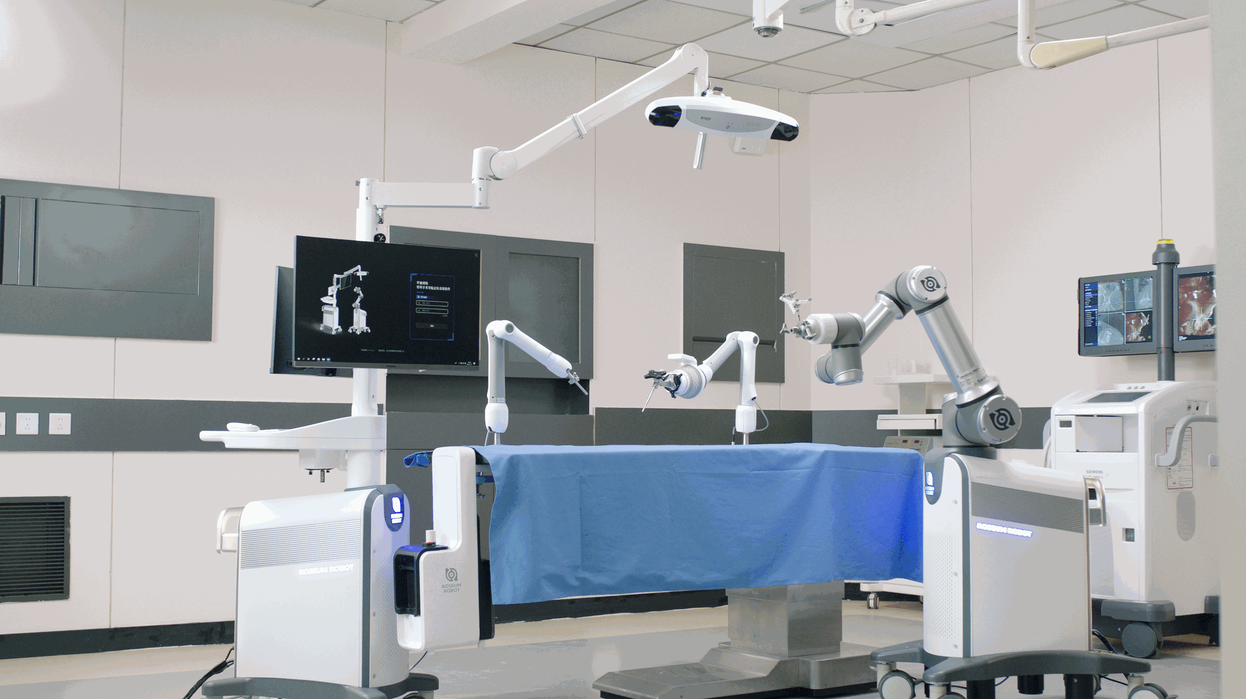 罗森骨科手术机器人手术室实景 | Rossum Fracture Reduction Robot in Operating Room